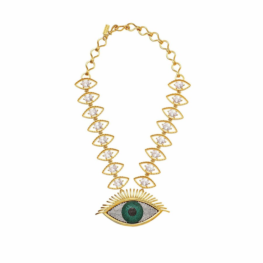 Women'S Jewellery BEGUM KHAN  | Protector Eye Necklace